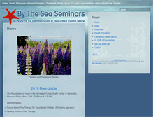 Tablet Screenshot of bytheseaseminars.com